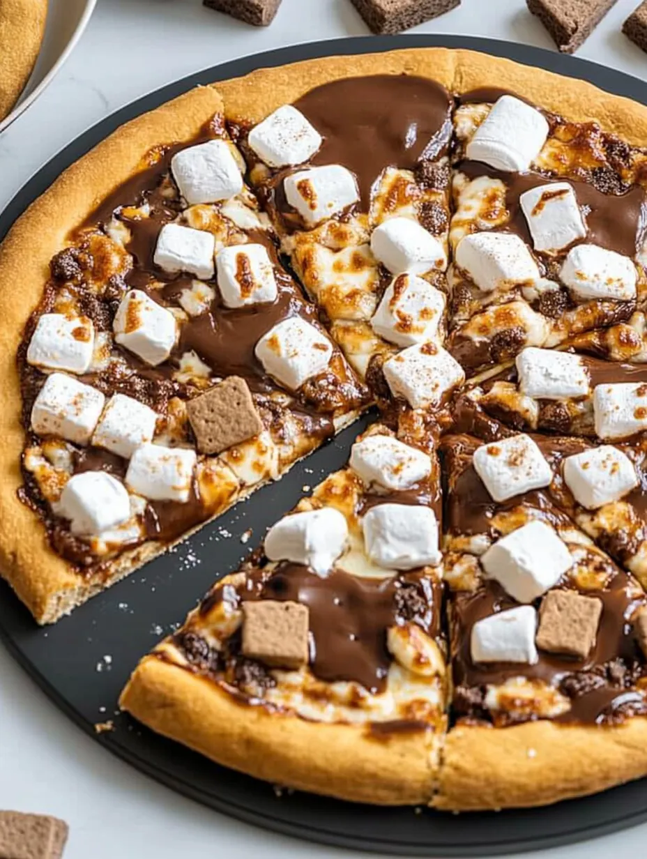 S'mores Pizza Rezept