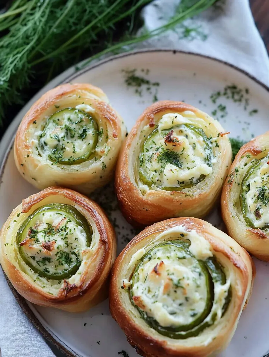 Cremige Gurkenröllchen Rezept