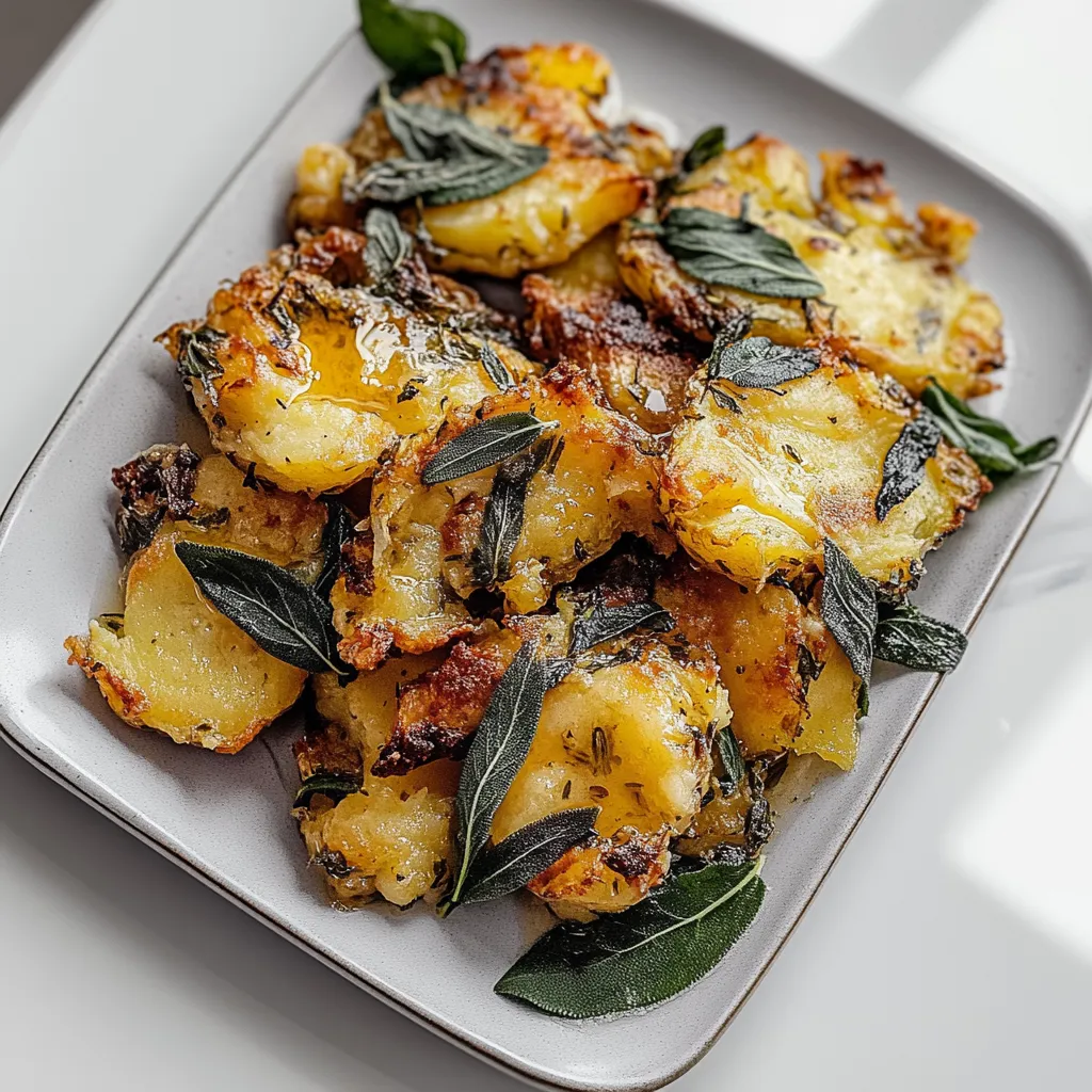 Knusprige Salbei Kartoffeln