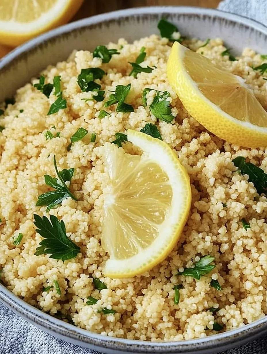 Zitronen-Couscous – Fruchtig, Würzig und Schnell gemacht