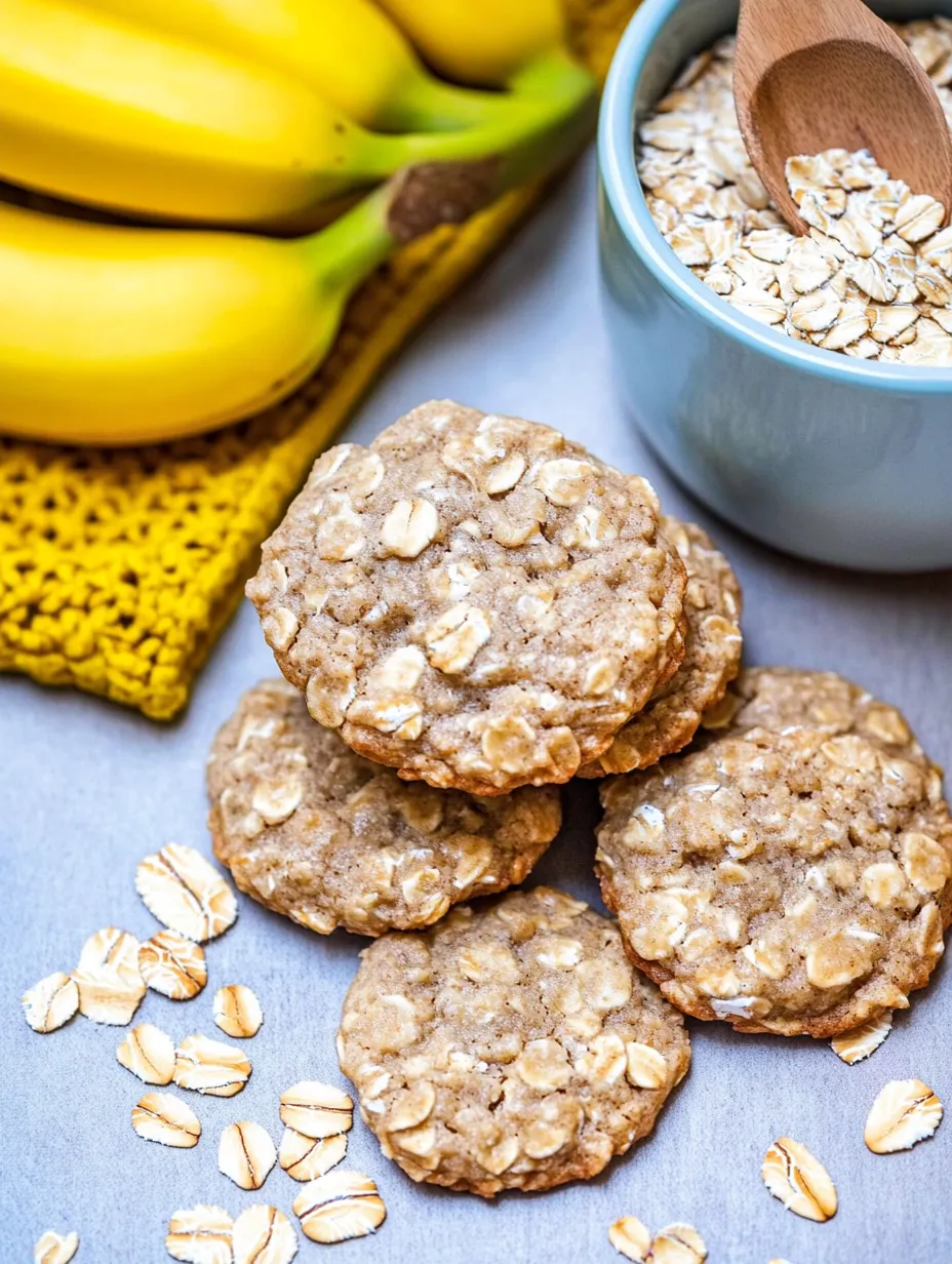 Hafer-Cookies aus 3 Zutaten – Schnell, Gesund & Yummy