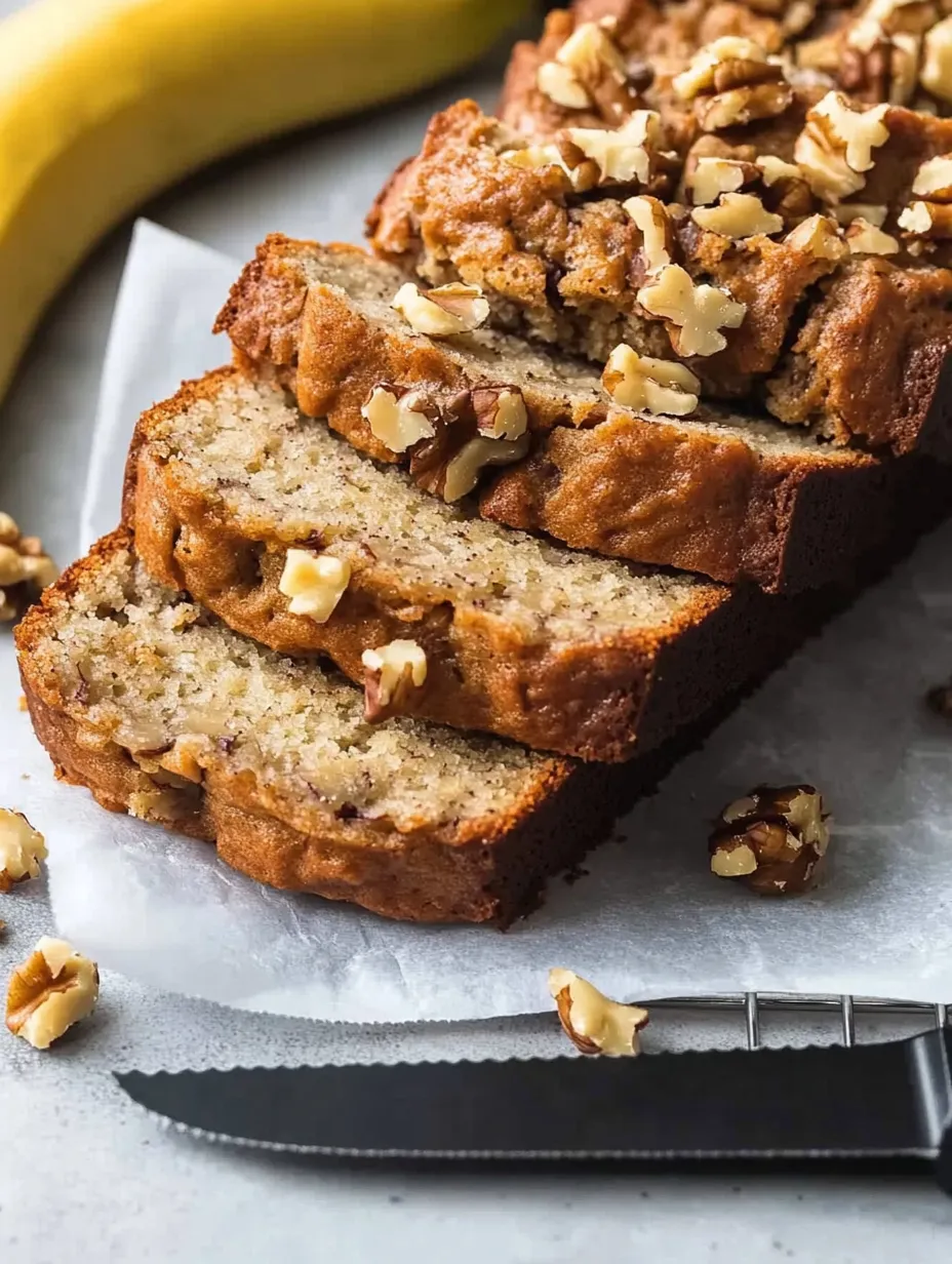 Bananenbrot mit Walnüssen – locker, mega saftig und lecker