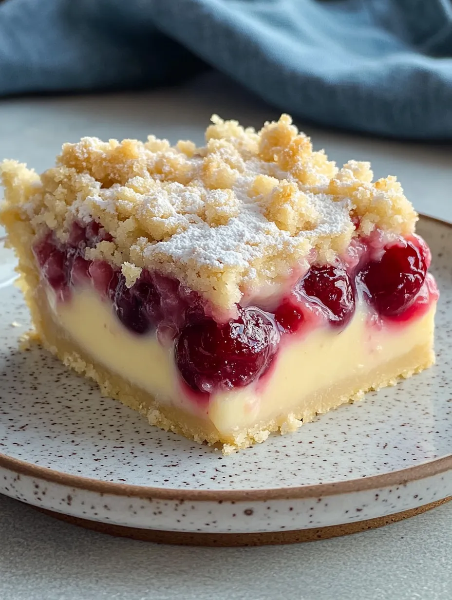 Kirschen-Streuselkuchen vom Blech – Knackig und Fruchtig