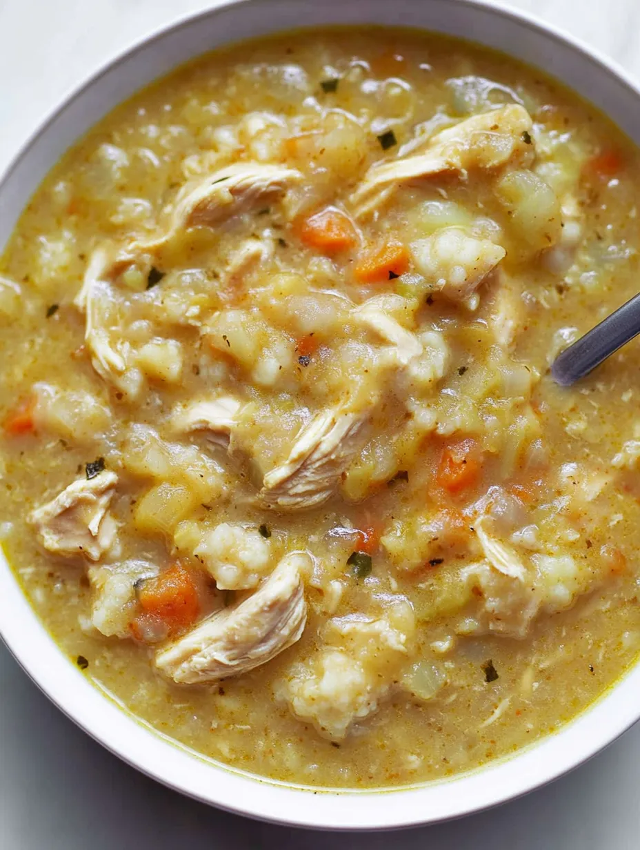 Einfache Blumenkohl-Hühnersuppe