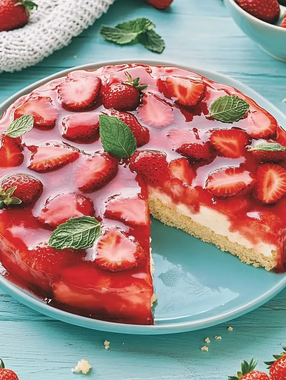 Erdbeerkuchen mit Pudding – Locker, Fruchtig, Einfach Zum Verlieben