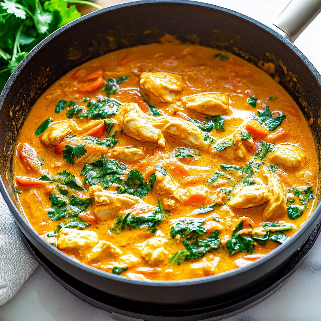 Thai-Hähnchen-Kokos-Curry