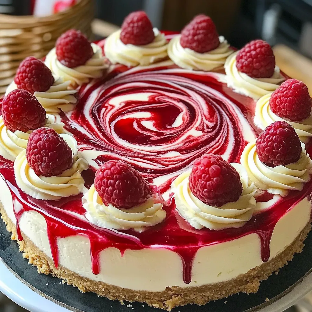 Cremiger Schoko Himbeer Kuchen