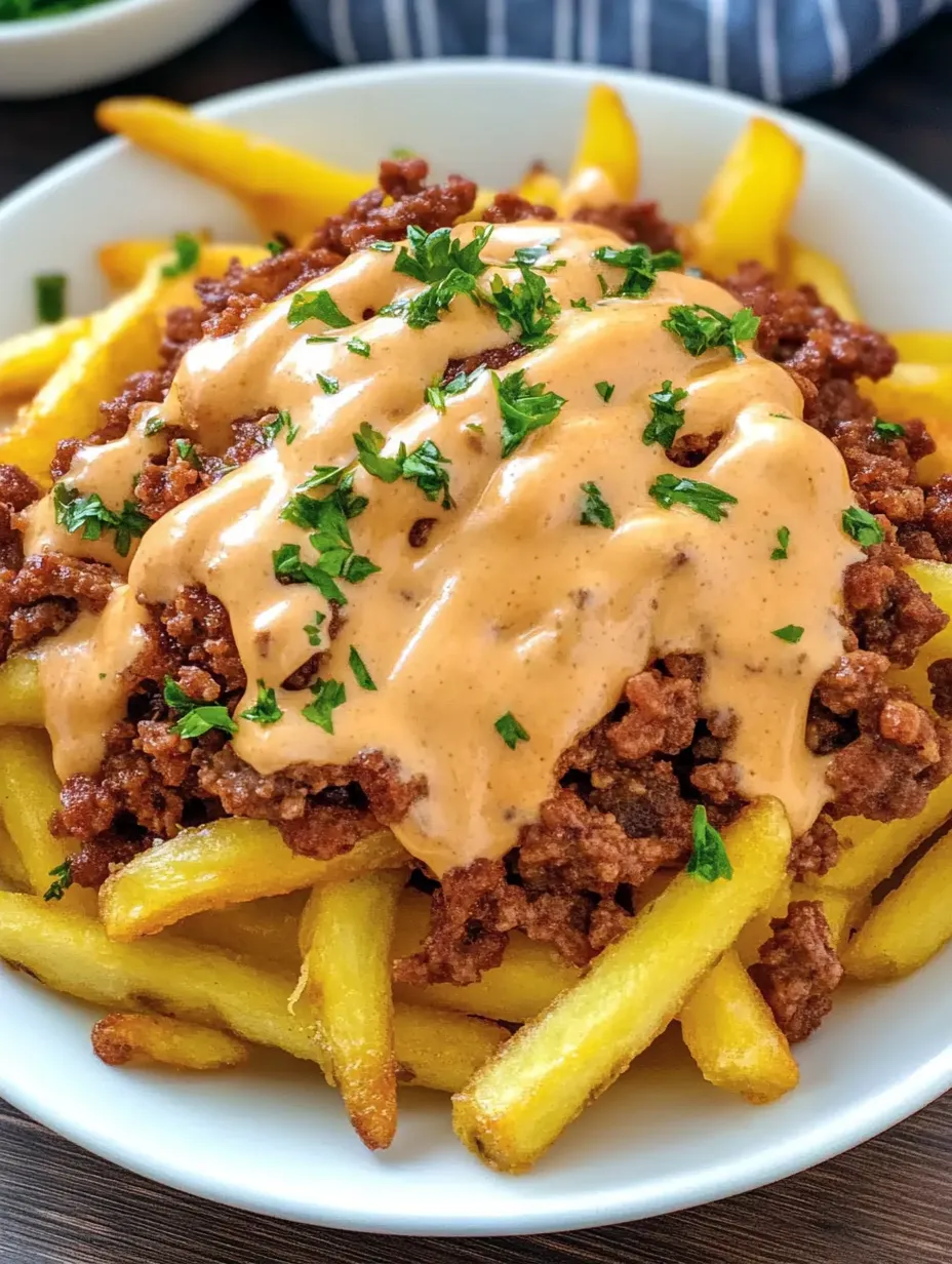 Pommes mit Hackfleisch und Bergkäse – Knackig, Deftig und Käsig