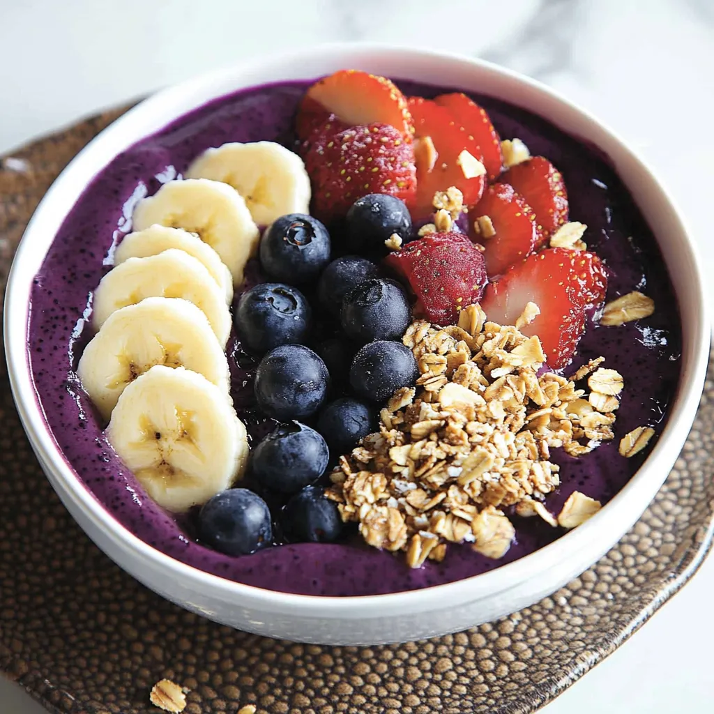 Einfache Acai Bowl