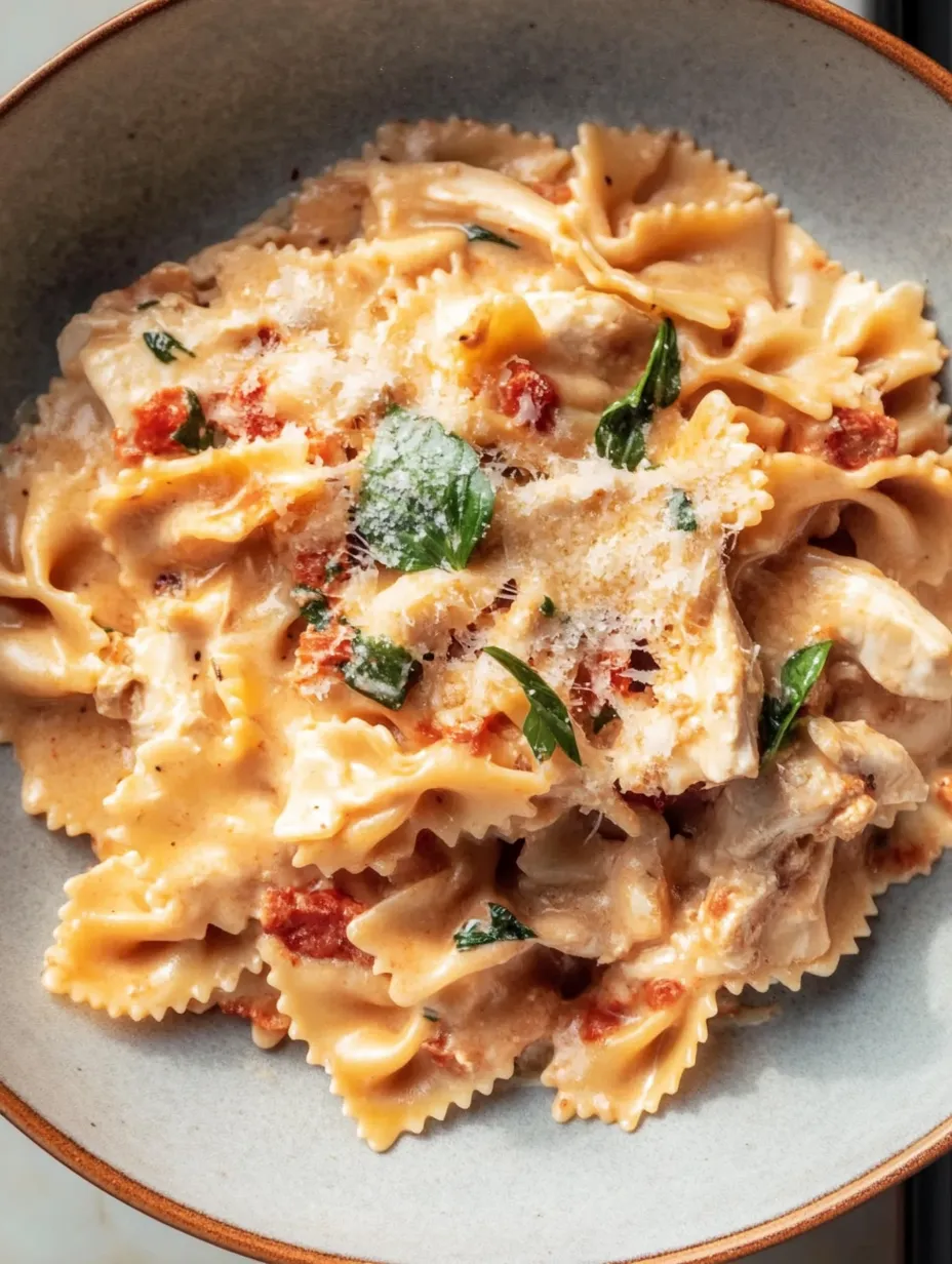 Einfache Heiratsantrag Hähnchen-Pasta