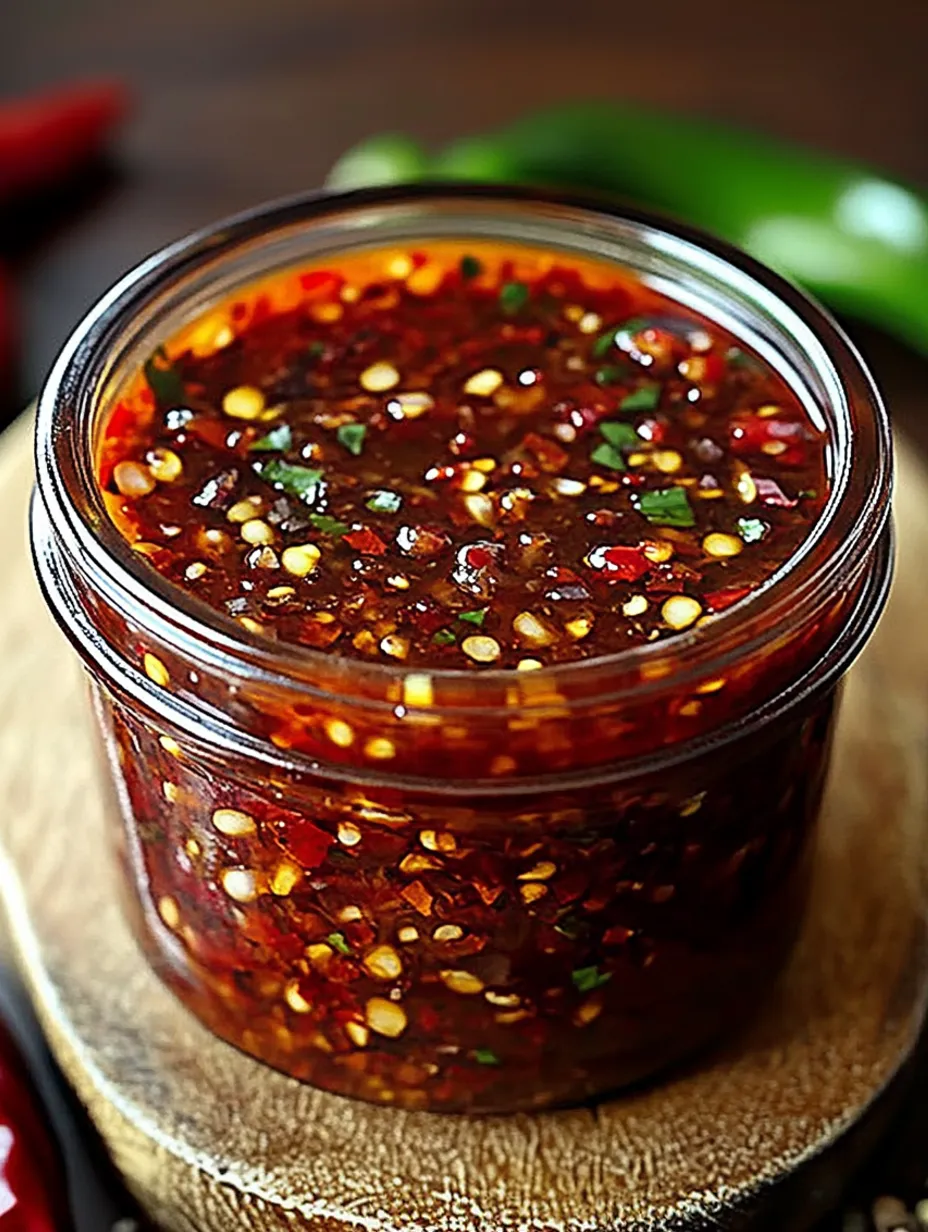 Chili-Knoblauch-Soße selbstgemacht