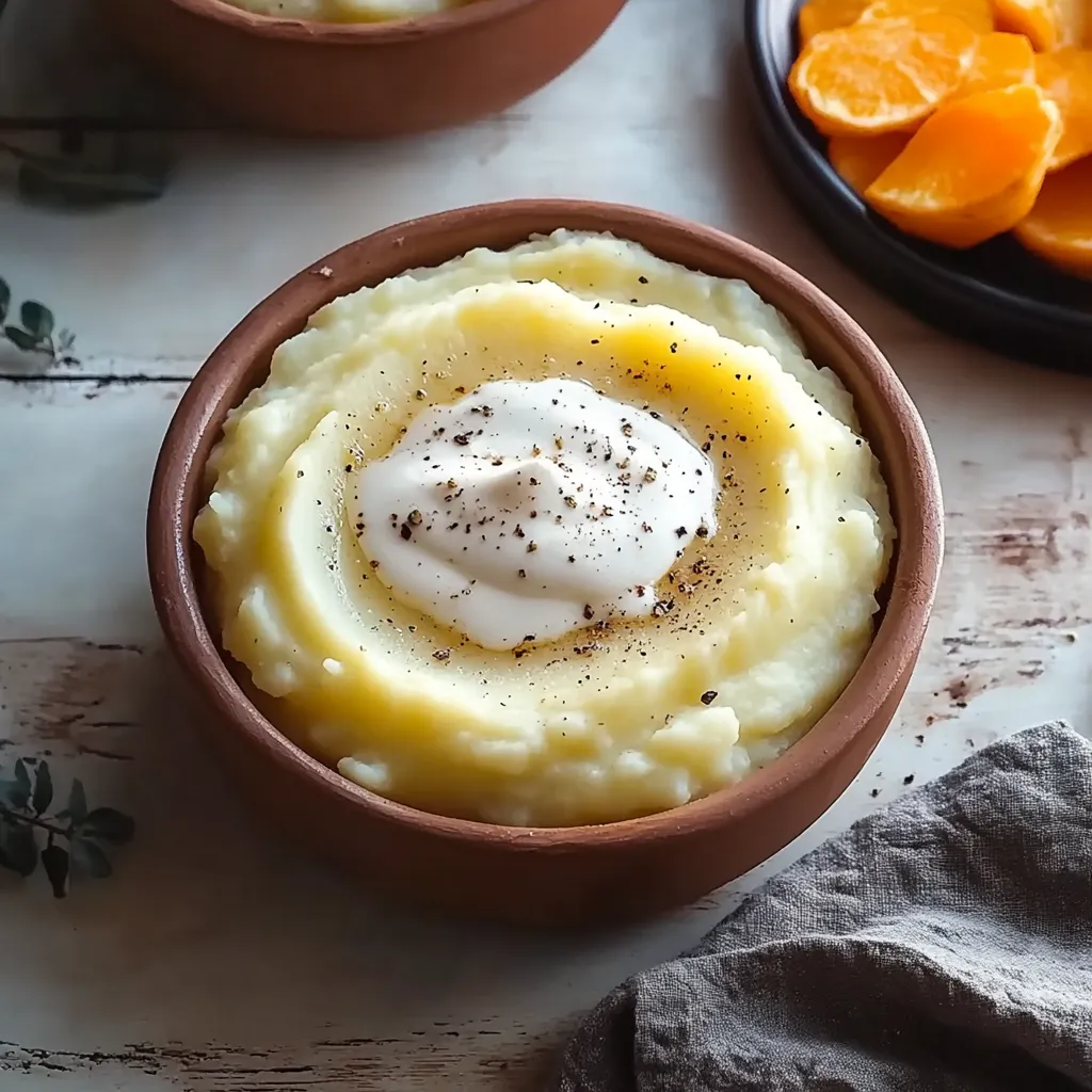 Cremiges Kartoffelpüree mit Sahne
