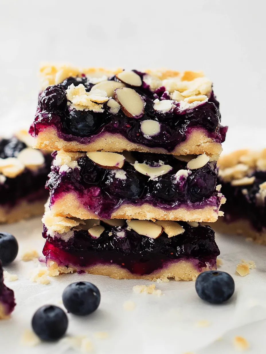 Heidelbeer Pie Cookie Bars Ansicht