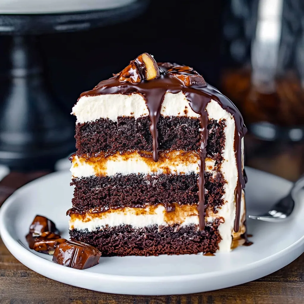 Schoko-Karamell-Torte