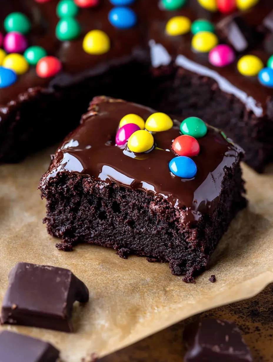 Hausgemachte Cosmic Brownies