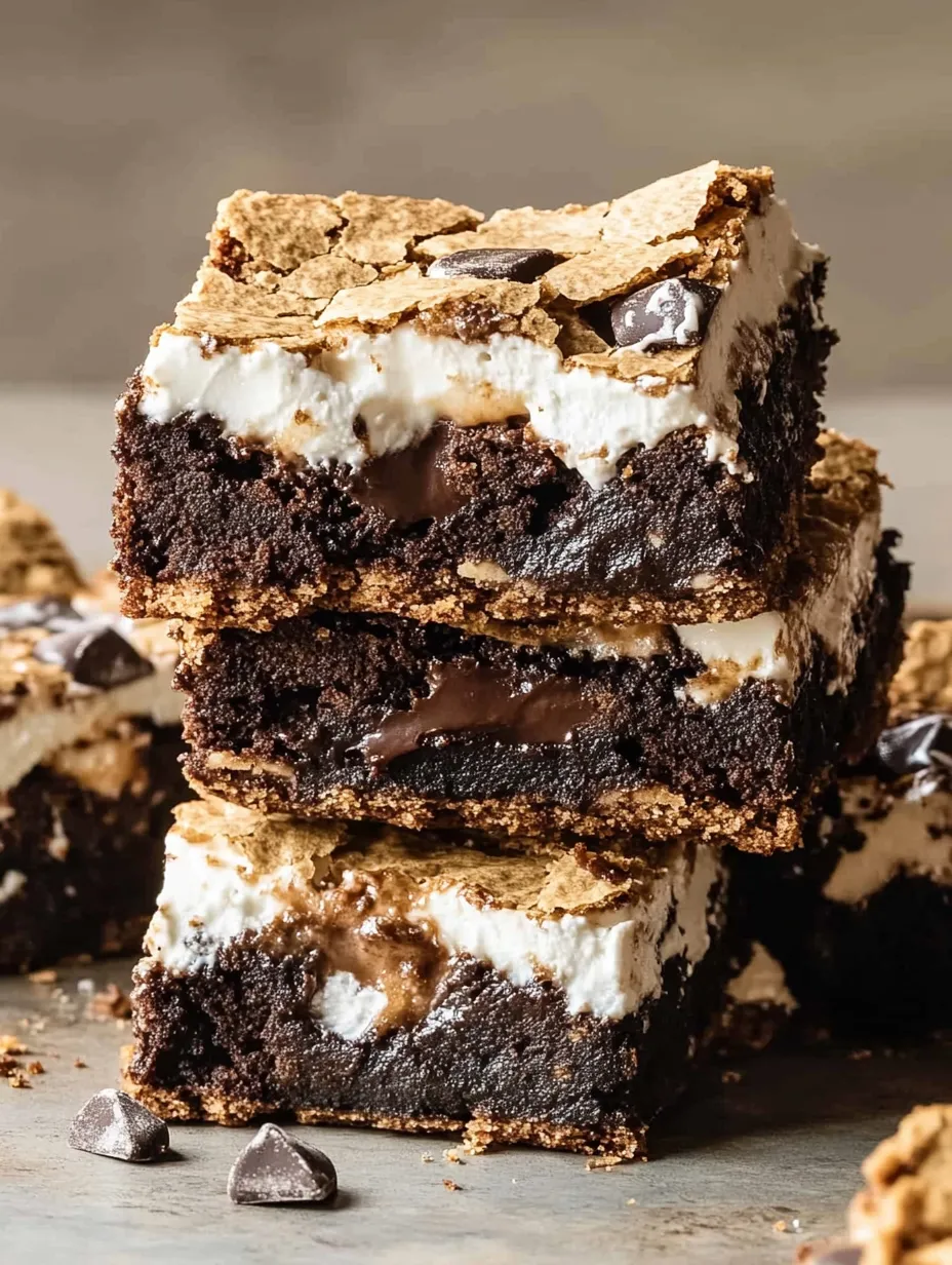 S'mores Brownies Rezept