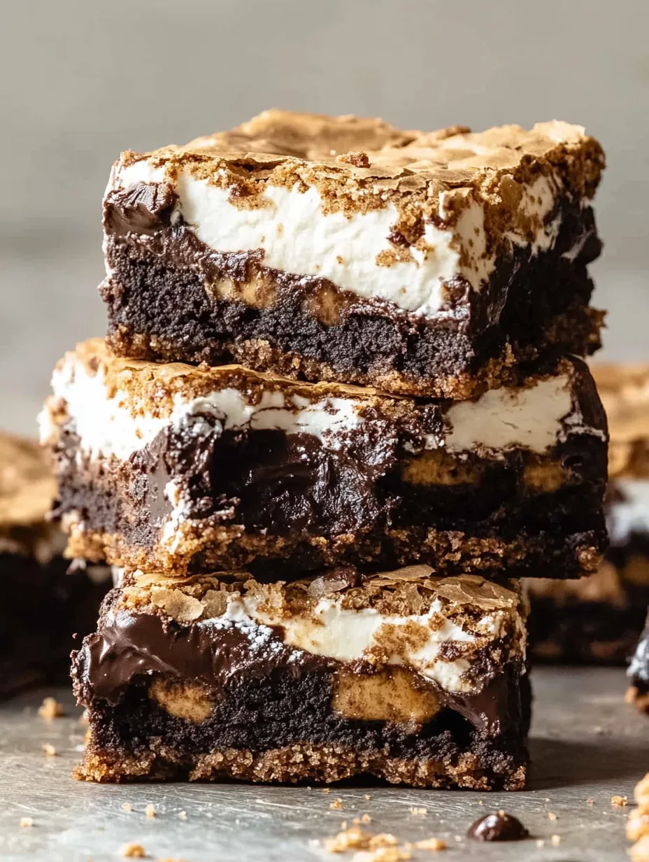 Simple S'mores Brownies