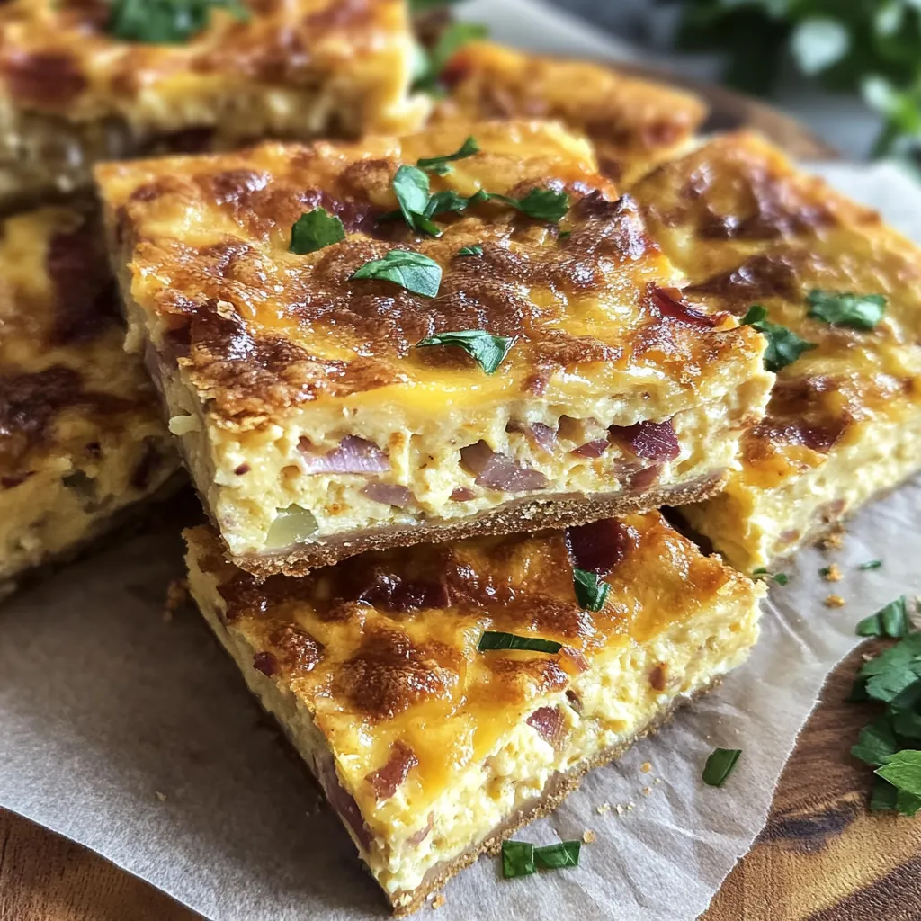 Knuspriger Zwiebelkuchen auf dem Blech