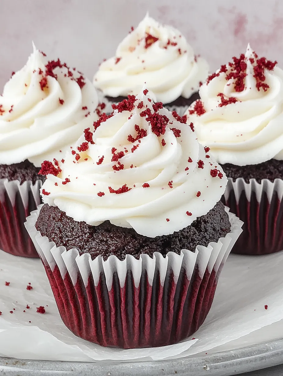 Red Velvet Cupcakes – Kakao und Vanille in perfekter Kombi