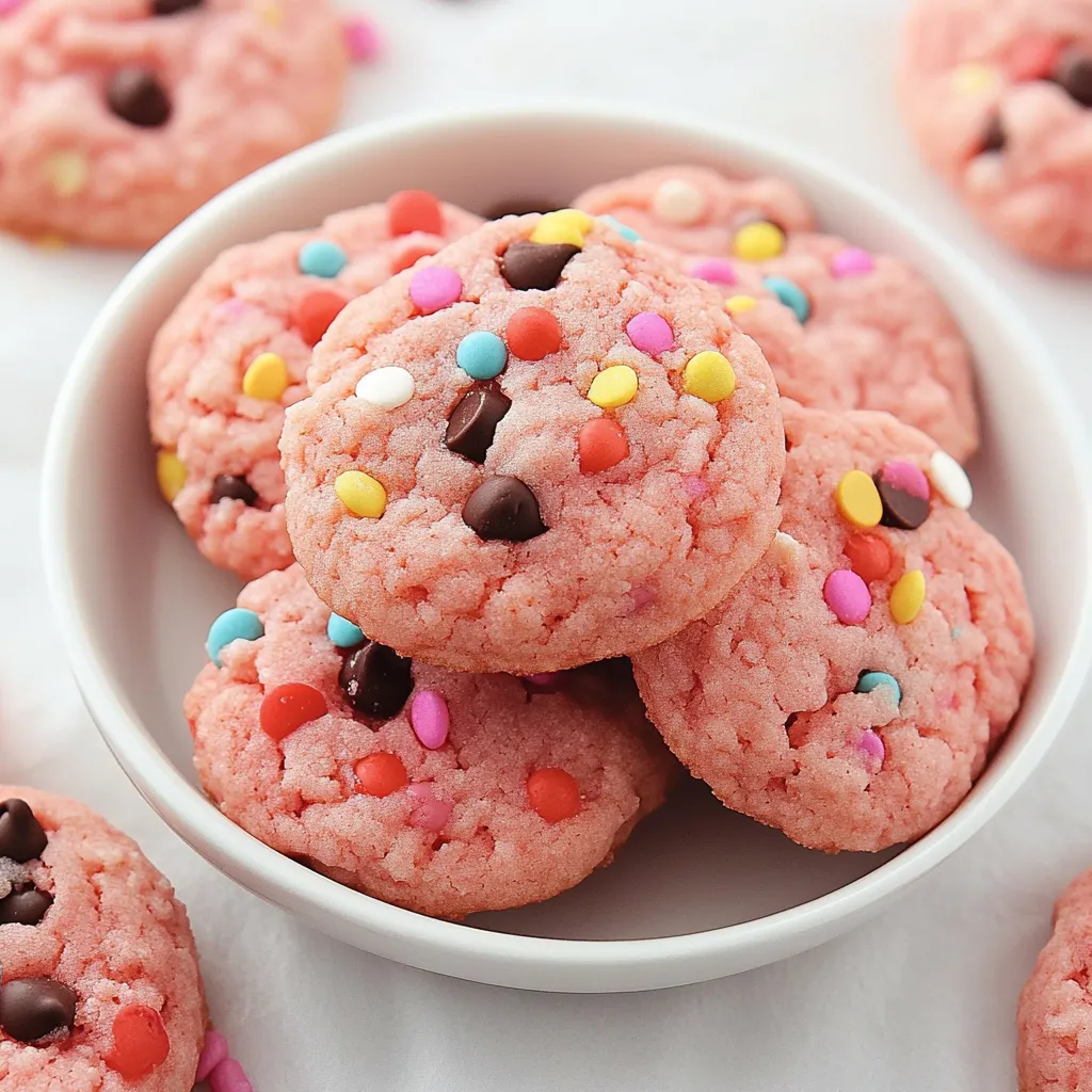 Erdbeer Kekse Kuchen Mix