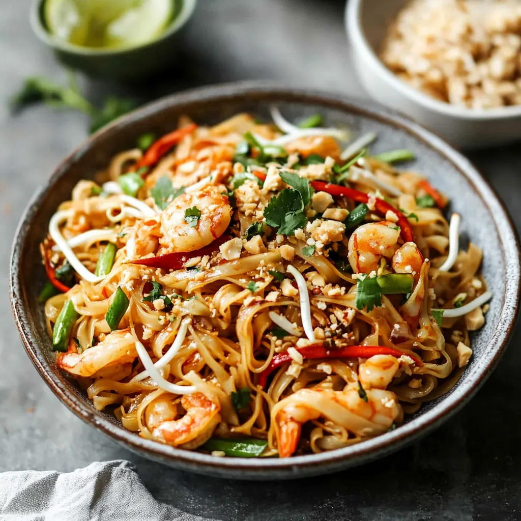 Pad Thai Gericht