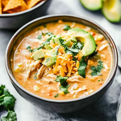 Cremige Weiße Hühnchen-Chili