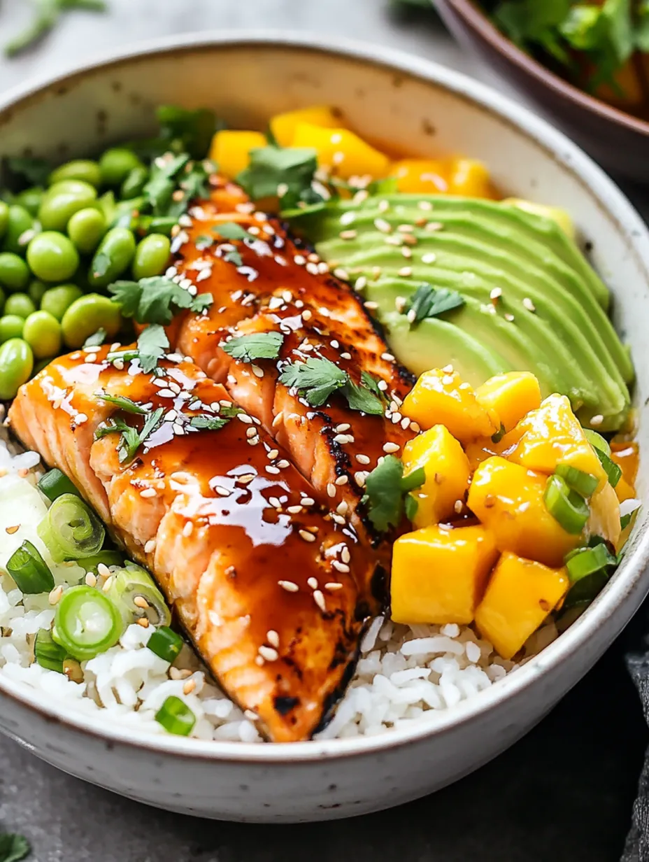 Easy Teriyaki-Lachs-Bowl Anleitung