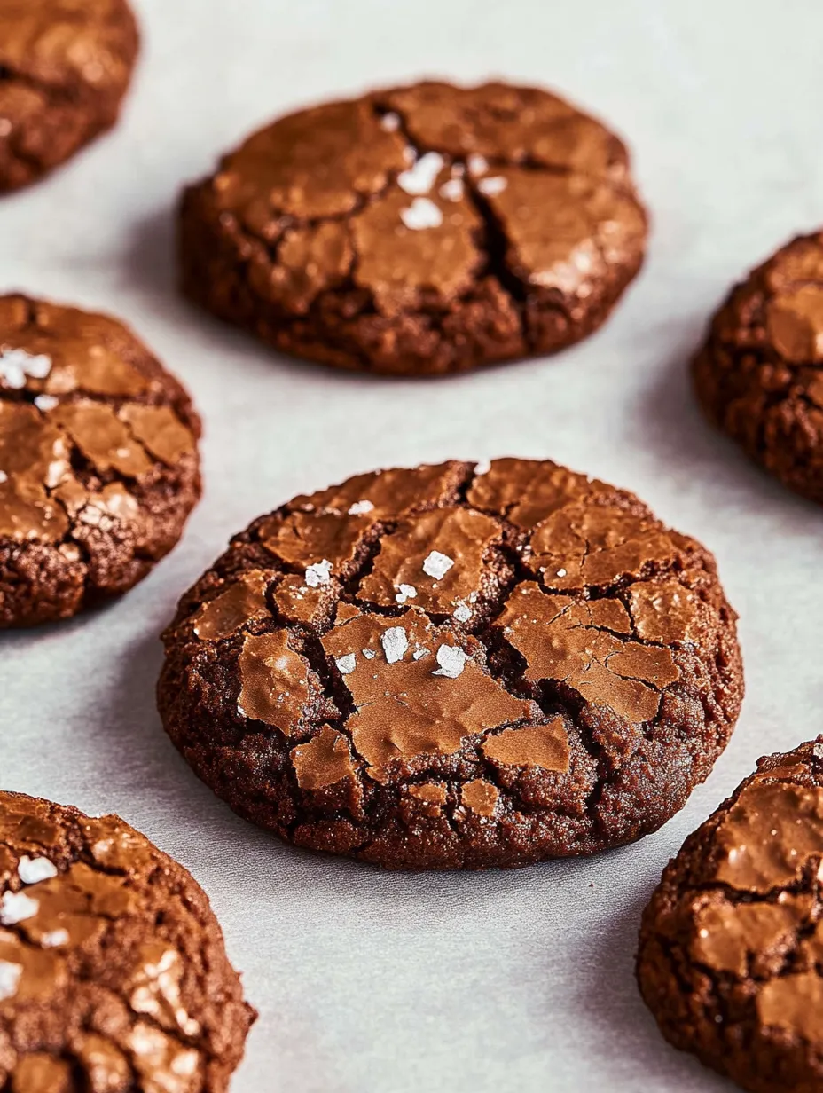 Brownie Crinkle Cookies – richtig schokoladig und schön rissig