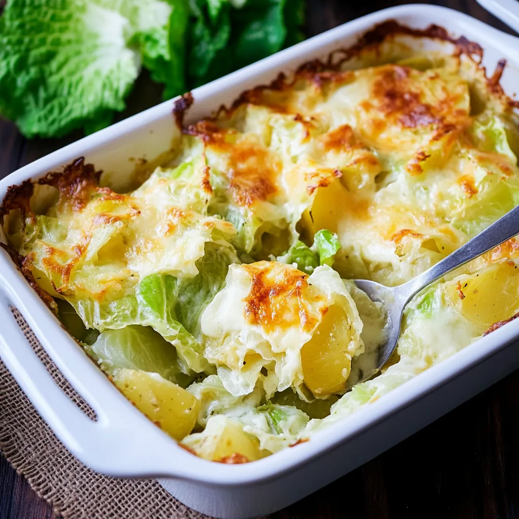 Wirsingauflauf mit Käse – unwiderstehlich gut!