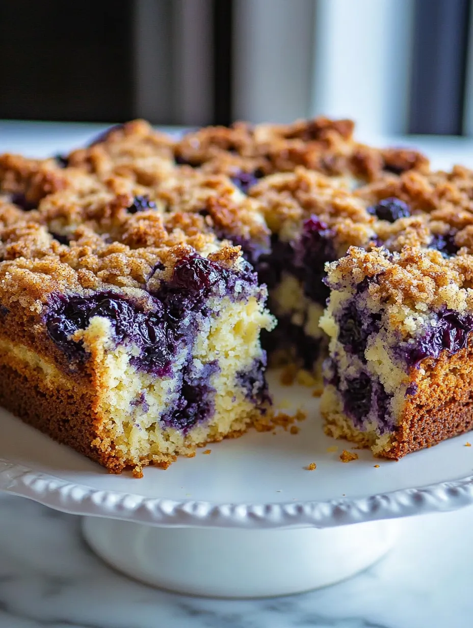 Blaubeerkuchen mit Streusel