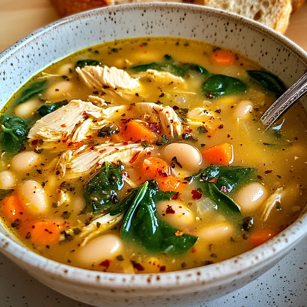Leckere toskanische Hühnersuppe