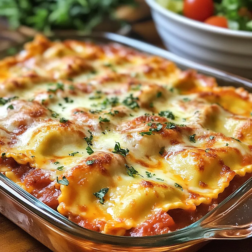 Millionen-Dollar Ravioli-Auflauf