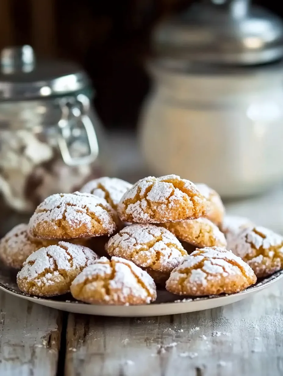 Saftige Amaretti-Plätzchen