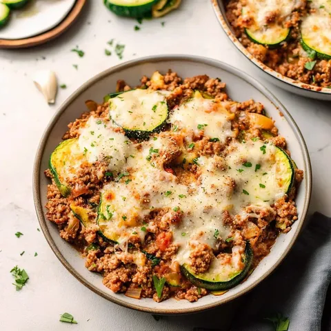 Zucchini Hackfleisch Auflauf