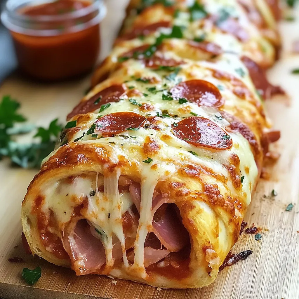 Italienischer Stromboli selbst gemacht