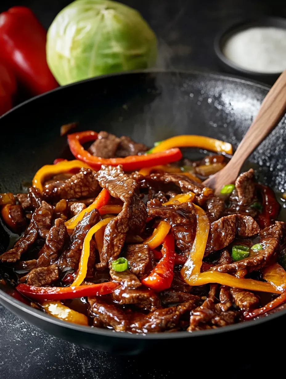 Knuspriges Orangen-Rindfleisch
