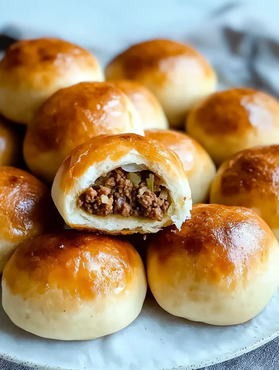 Einfache Nebraska Runzas gemacht