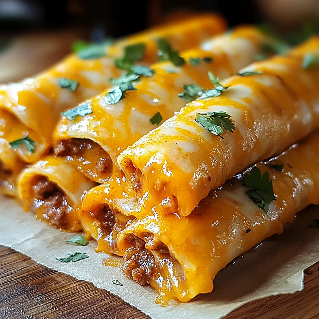 Käsige Taco-Stäbchen