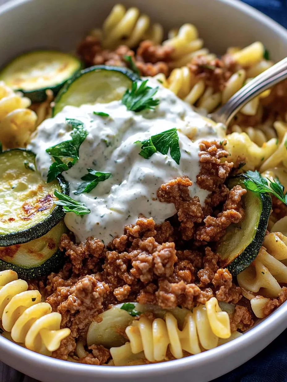 Würzige Türkische Pasta – herrlich mit Hack und Joghurt