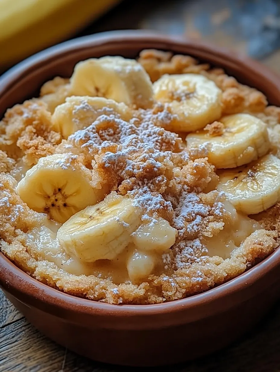 Süddeutscher Bananen-Auflauf Hausgemacht