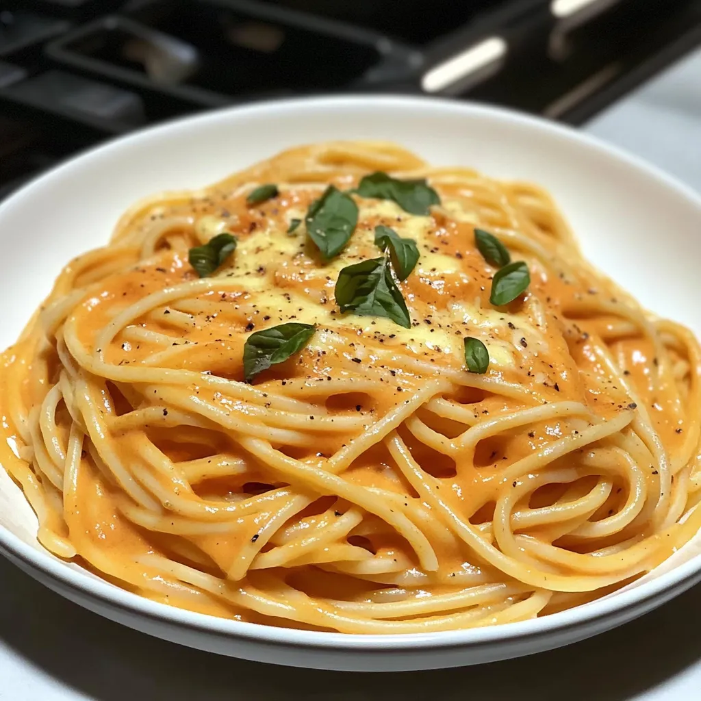 Knoblauch-Parmesan-Nudeln