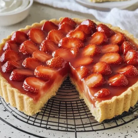 Erdbeerkuchen