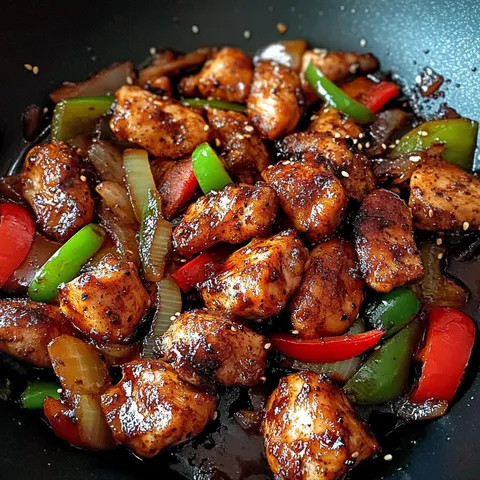Pfefferhuhn Pfanne