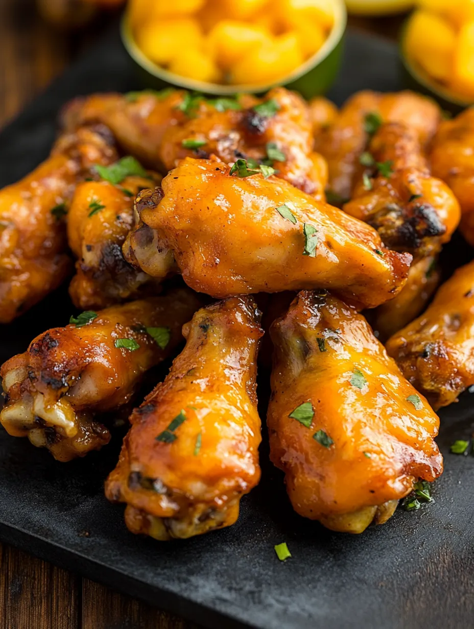 Mango Habanero Wings