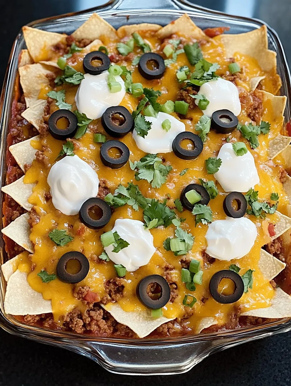 Hausgemachter Taco-Auflauf