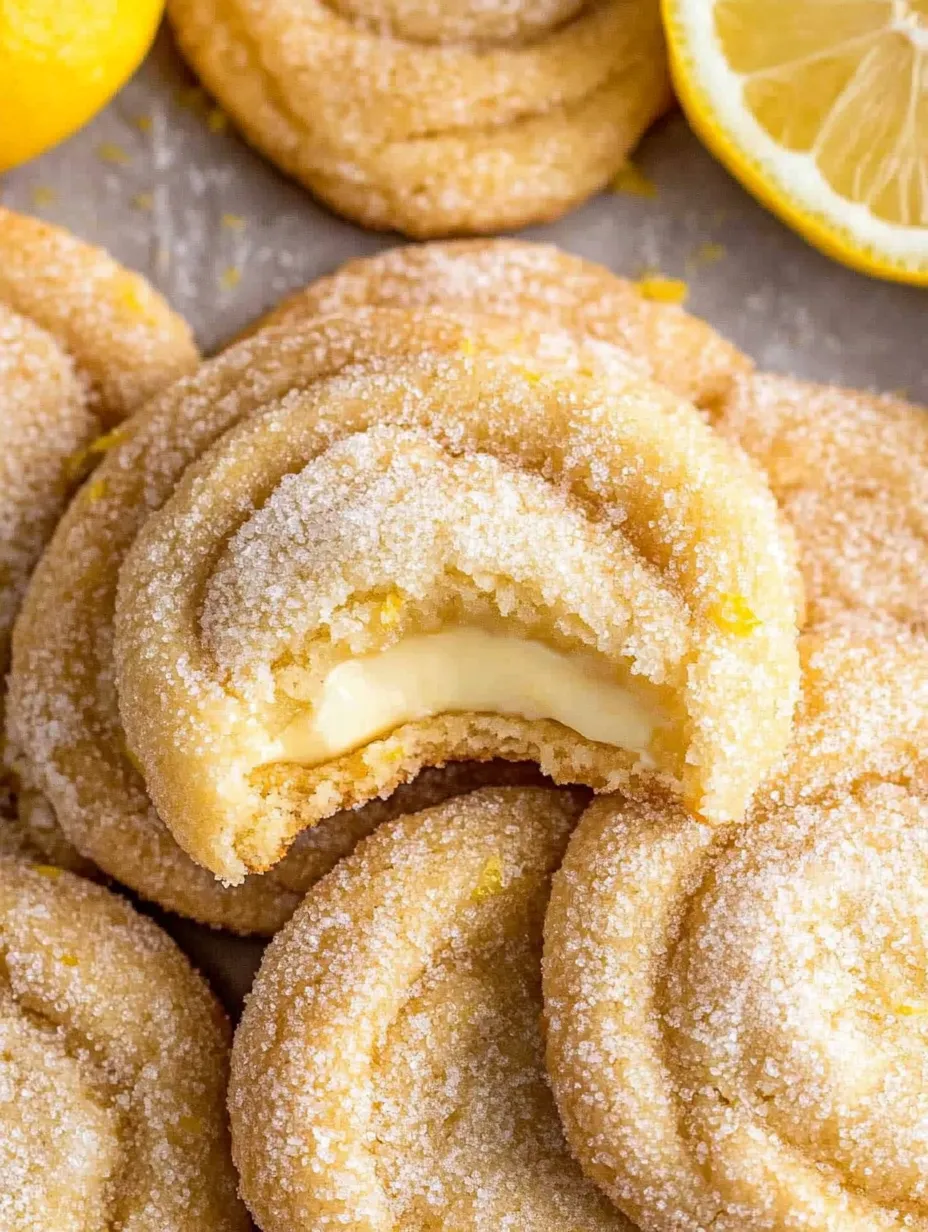 Zitronenkäsekuchen-Kekse Rezept
