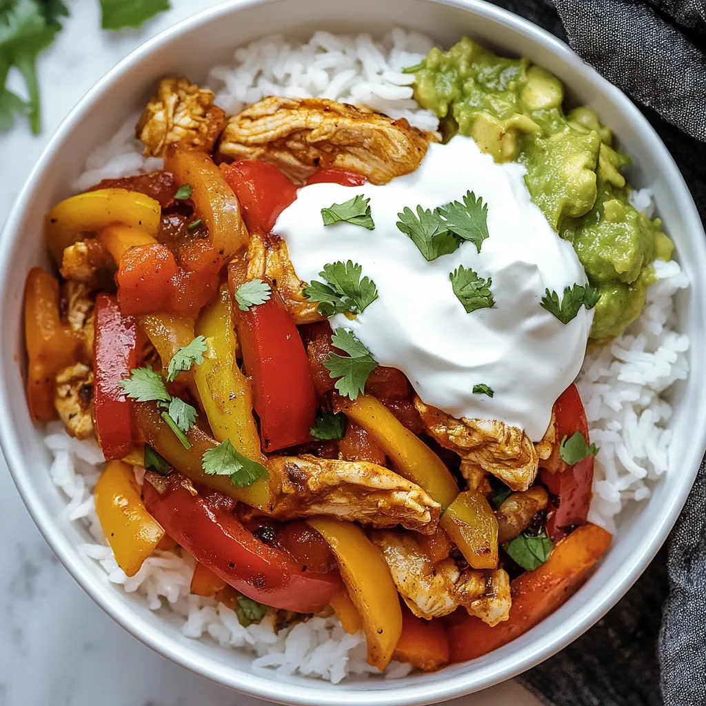 Fajita-Schale Huhn