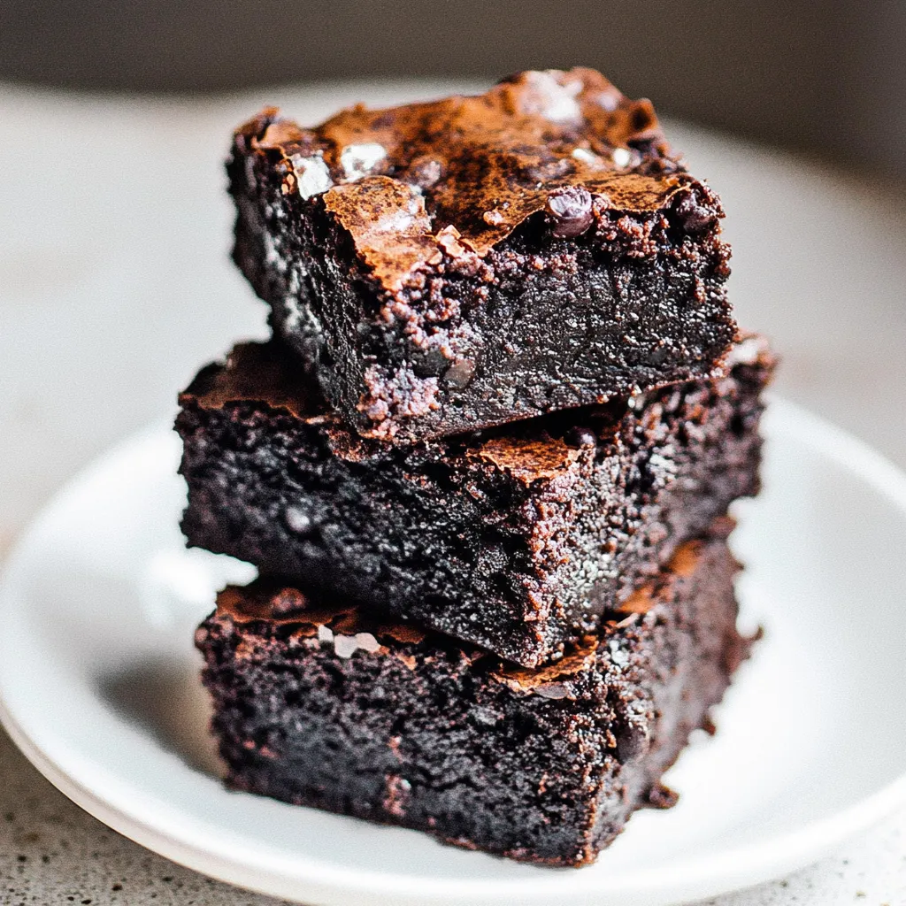 Schokoladige Bohnen-Brownies