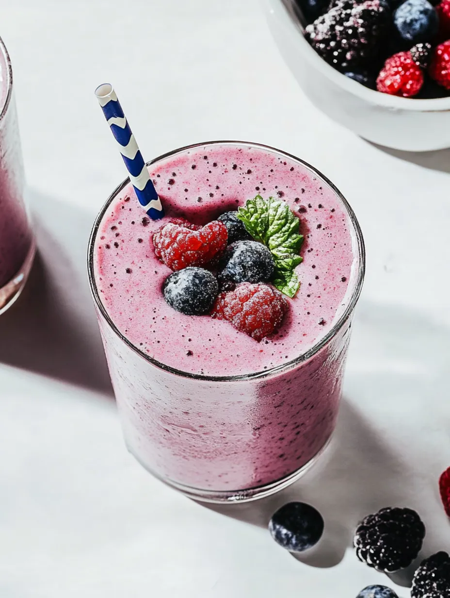 Schneller Protein-Smoothie, gesund und lecker