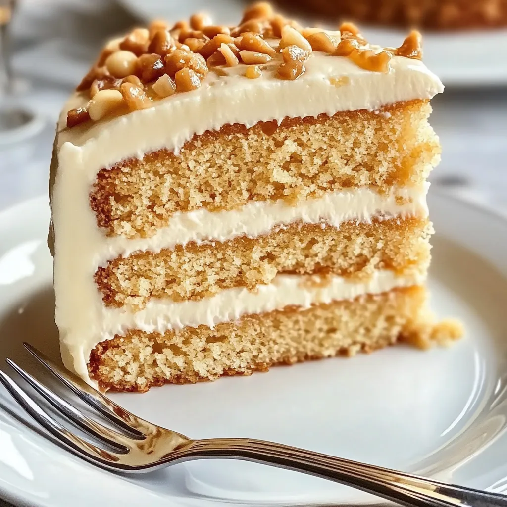 Butterscotch Crunch Kuchen